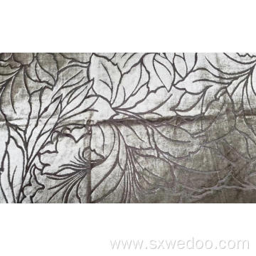 Yard-dyed Jacquard Sofa Velvet Fabric for Home Textile